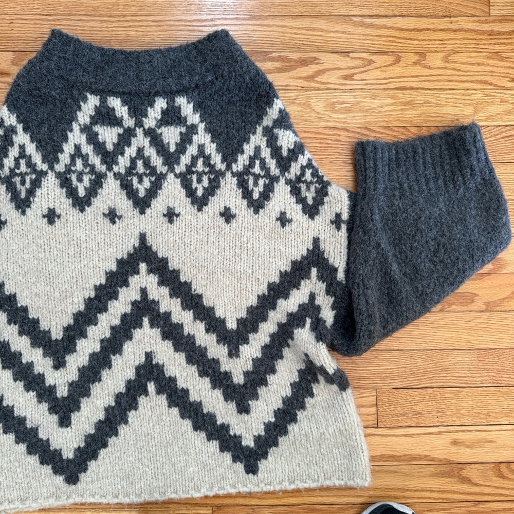 Free People chunky sweater